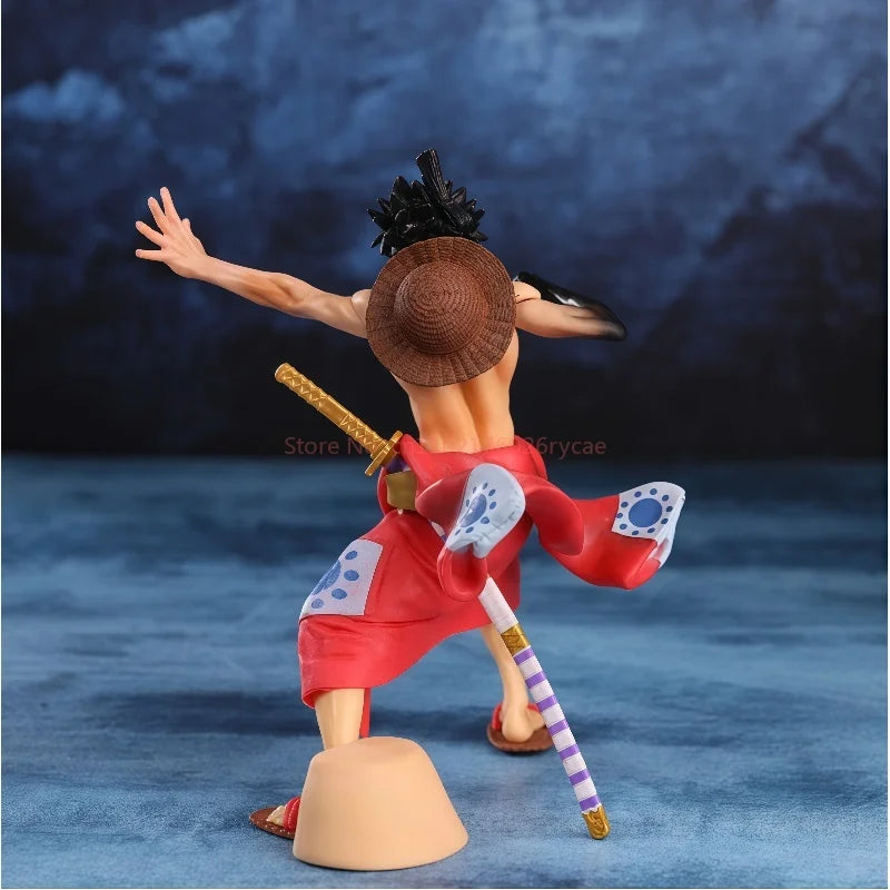 Original Bandai One Piece Monkey D Luffy Figurine Anime Merchandise 100% Genuine