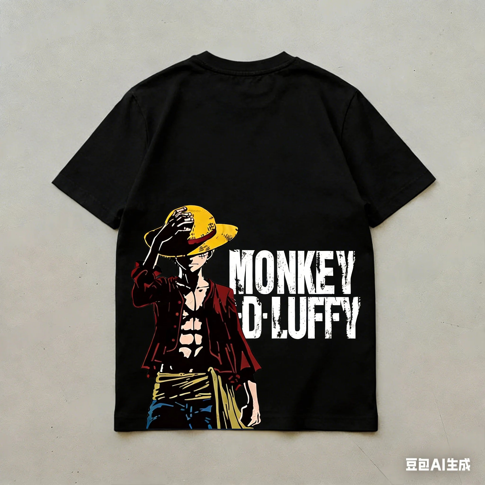 One Piece T-shirt Monkey D. Luffy Summer Japanese Anime Boys and Children Short Sleeve Casual Fashion Printed Top T-shirt