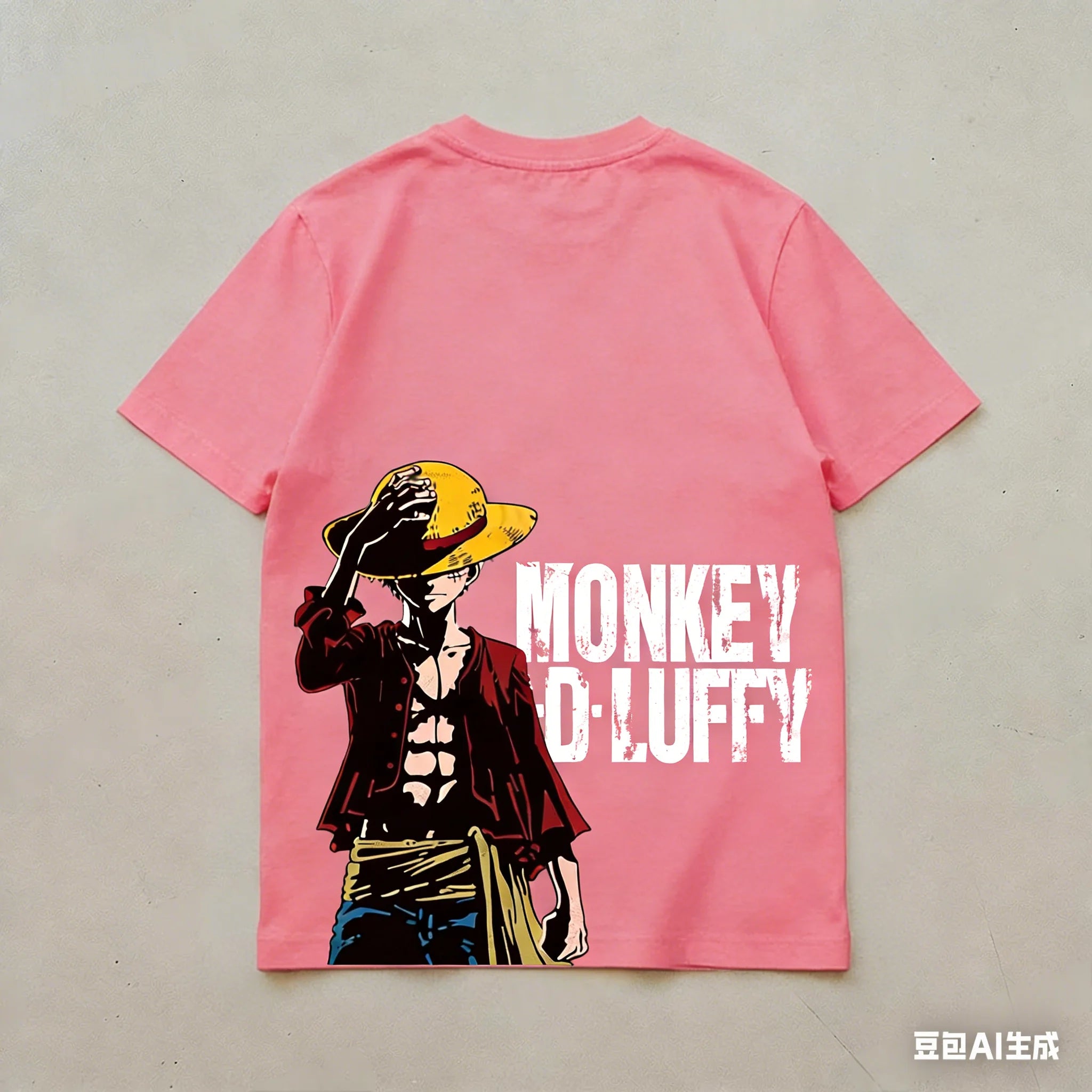 One Piece T-shirt Monkey D. Luffy Summer Japanese Anime Boys and Children Short Sleeve Casual Fashion Printed Top T-shirt