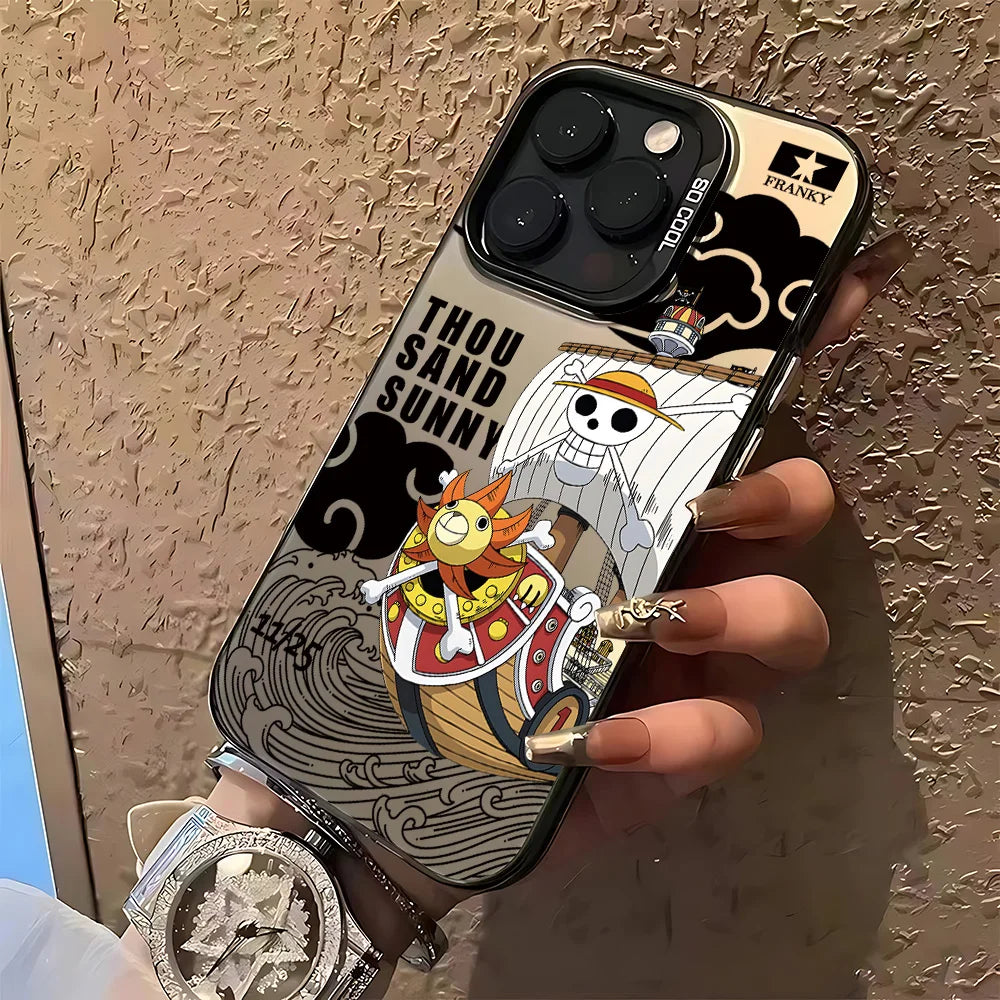 Anime Ones Pieces Luffys Phone Case for IPhone 17 17e 16e 16 15 14 13 12 11 Pro Max X XR Air Plus Anti Fall Matte Back Cover