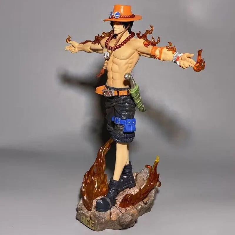 One Piece Ace Anime Figure Portgas·D· Ace Action Figurine Pvc