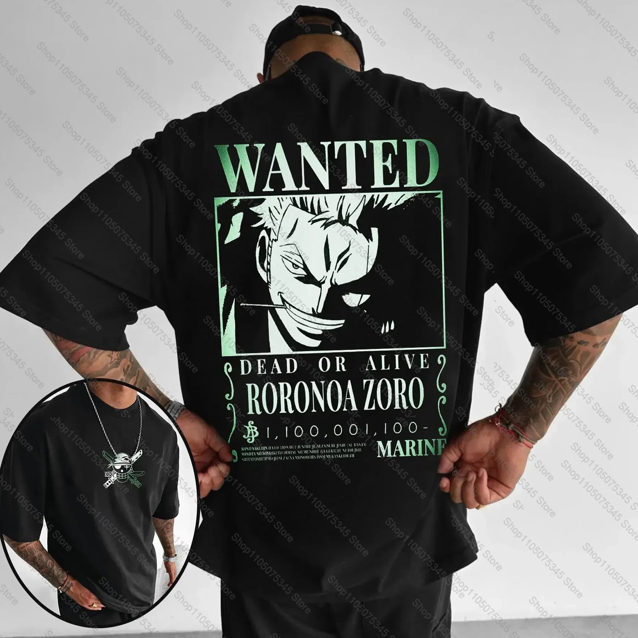 One Piece Japanese Anime Printed Men's T-Shirt