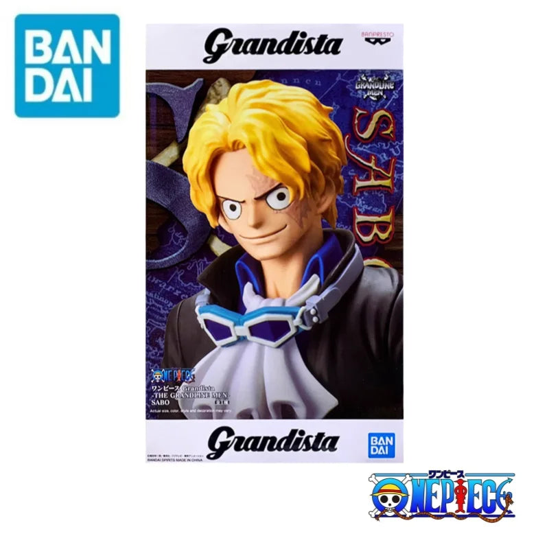 100% Bandai Original One Piece Banpresto Sabo 100% Echtes Original Verpackt Weihnachtsgeschenke Anime Merchandise Actionfigur Modell