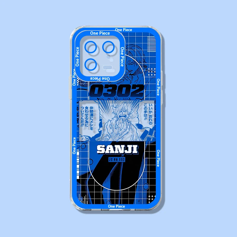 O-One Piece Monkey D. Luffy Case for Xiaomi Mi 11T 14T 13T 12T 15T Pro Max Xiaomi 17 Ultra 15 14 13 12 11 Lite 5G NE Phone Cover