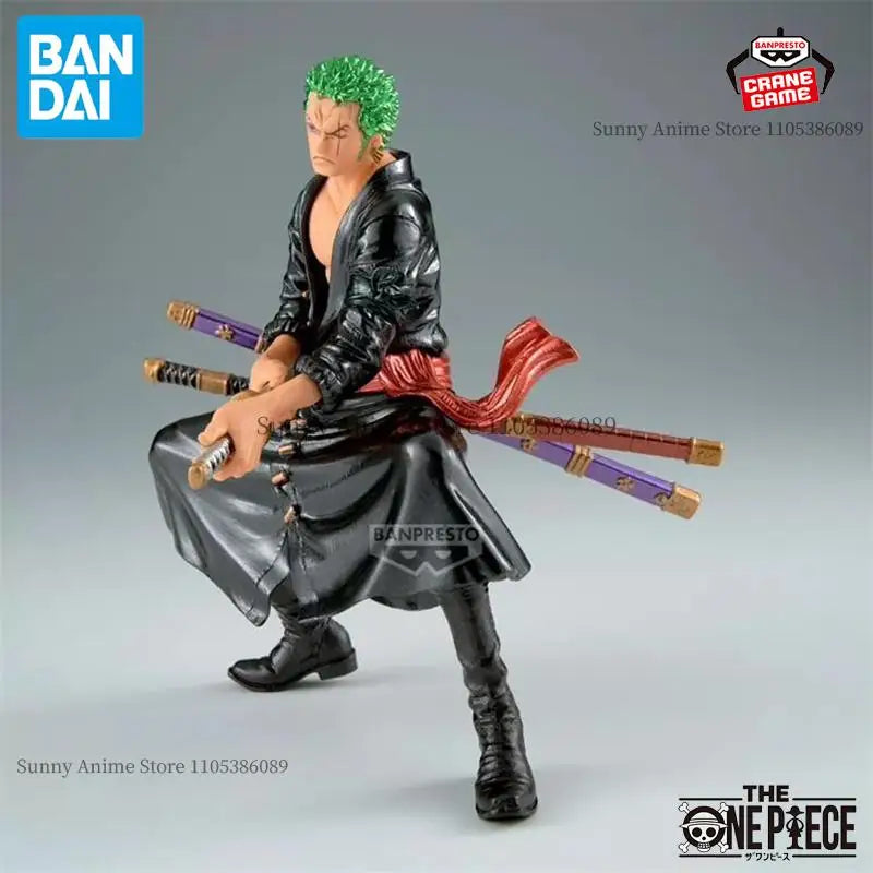 Bandai Original Banpresto ONE PIECE ZORO KING OF ARTIST RORONOA Actionfiguren Anime Figuren Ct Toys Spielzeug Geschenk Modell Auf Lager
