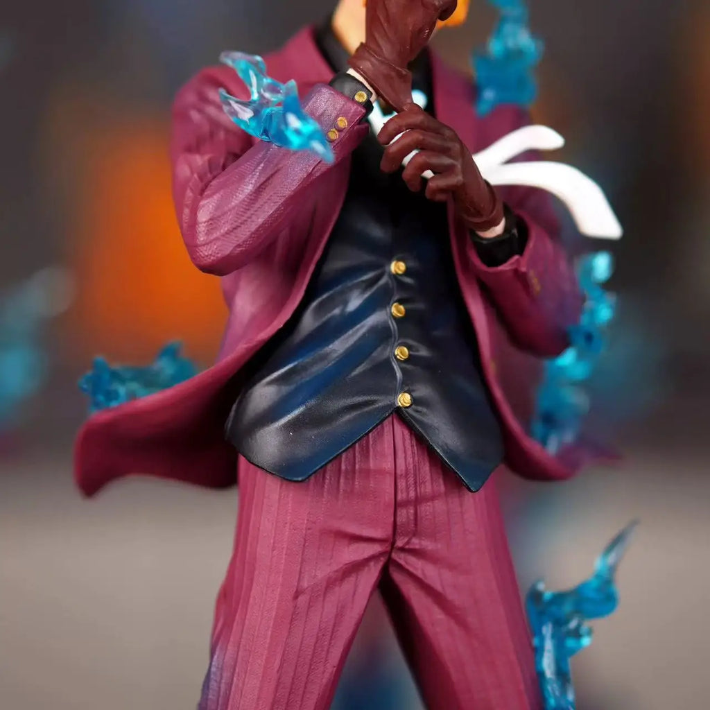 Nueva estatua de One Piece Anime Merchandise, adorno de escritorio, figura de Sanji GK, modelo de anime, figura coleccionable, juguete moderno para regalo de niño