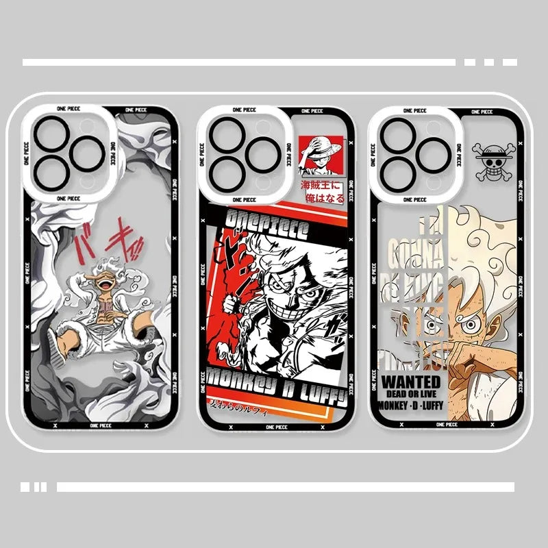 O-One Piece Monkey D. Luffy Case for Xiaomi Redmi 15 13C 14C 14R 13 15C 13X 12 12C 10 10A 10C A5 A4 A3 Pro Turbo 5 Max 4 3 4G 5G