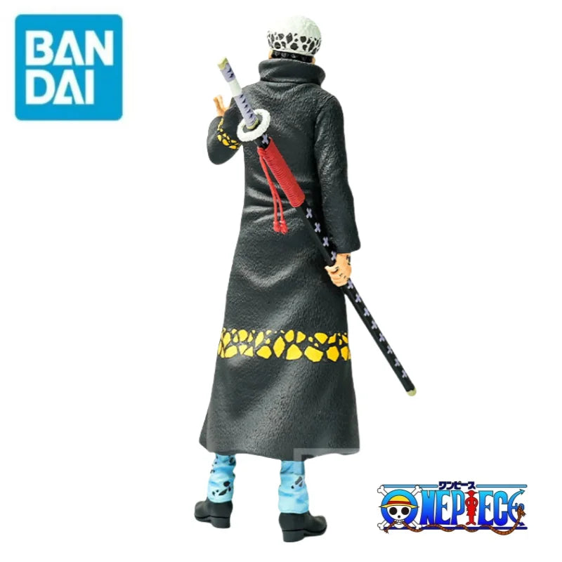 In Stock Bandai Original One Piece Banpresto Trafalgar D Water Law 100% Genuine Anime Merchandise Holiday Gifts Action Figure