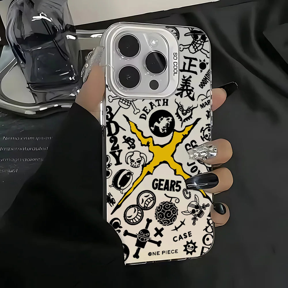 Anime Ones Pieces Cool Phone Case For iPhone 17 17e 16e 16 15 14 13 12 11 Pro Max X XR XSMAX Air Plus Anti Fall Matte Back Cover