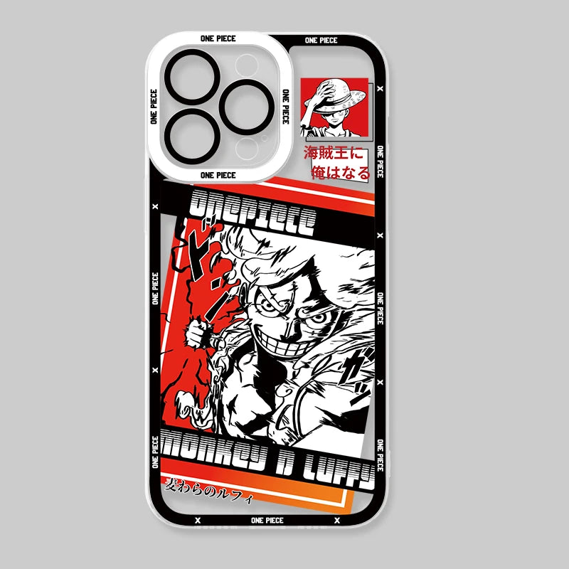 O-One Piece Monkey D. Luffy Case for Xiaomi Redmi 15 13C 14C 14R 13 15C 13X 12 12C 10 10A 10C A5 A4 A3 Pro Turbo 5 Max 4 3 4G 5G