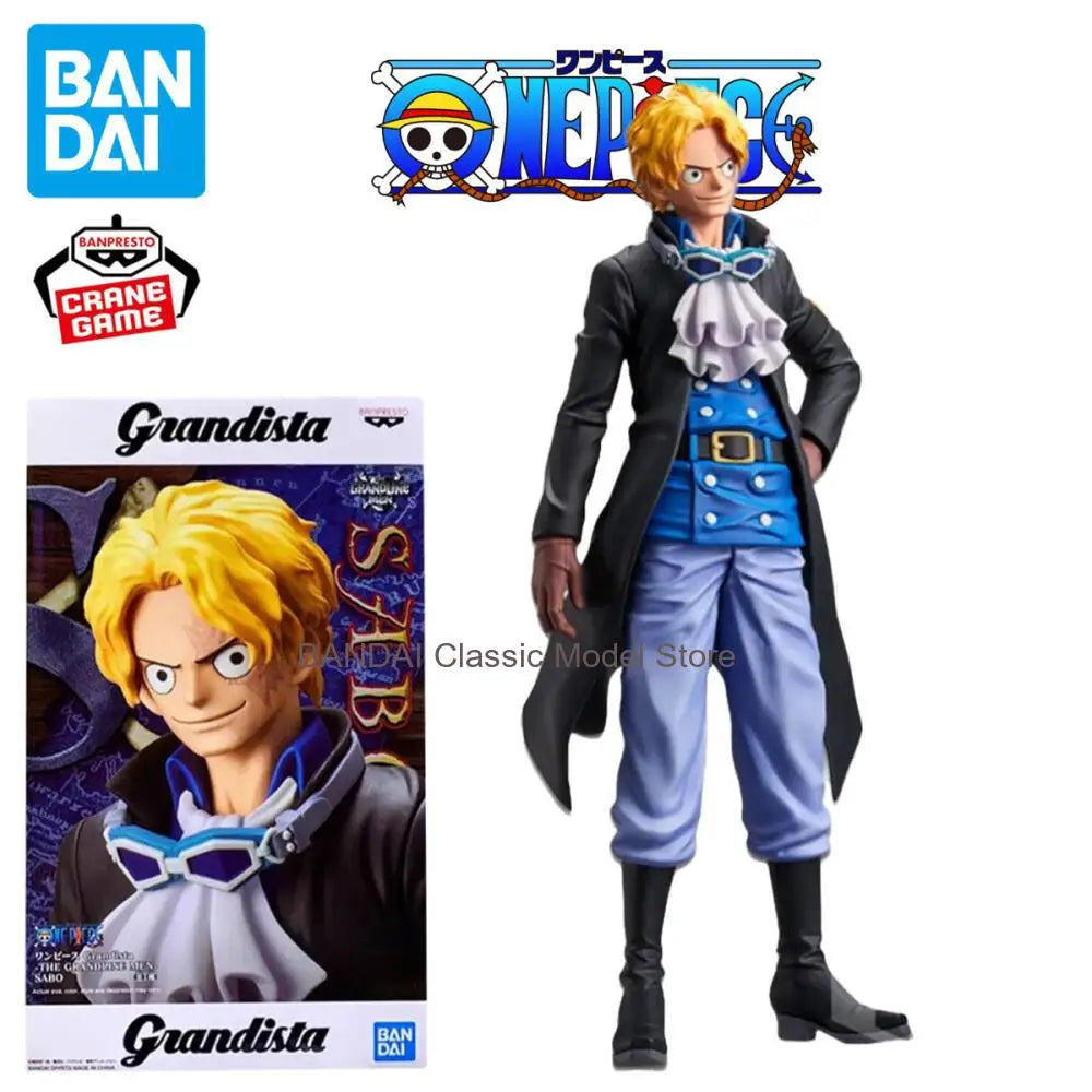 100% Bandai Original One Piece Banpresto Sabo 100% Echtes Original Verpackt Weihnachtsgeschenke Anime Merchandise Actionfigur Modell