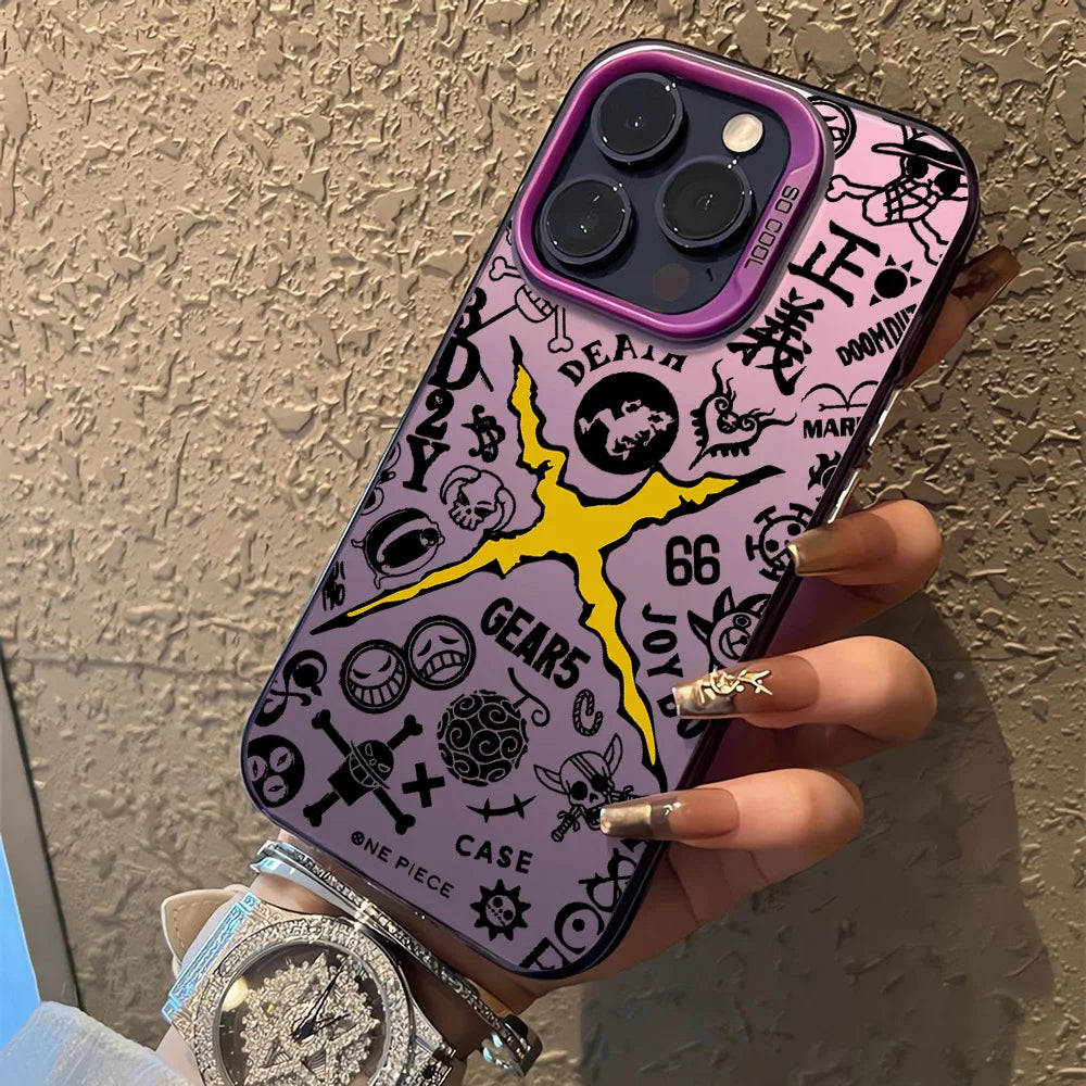 Anime Ones Pieces Cool Phone Case For iPhone 17 17e 16e 16 15 14 13 12 11 Pro Max X XR XSMAX Air Plus Anti Fall Matte Back Cover