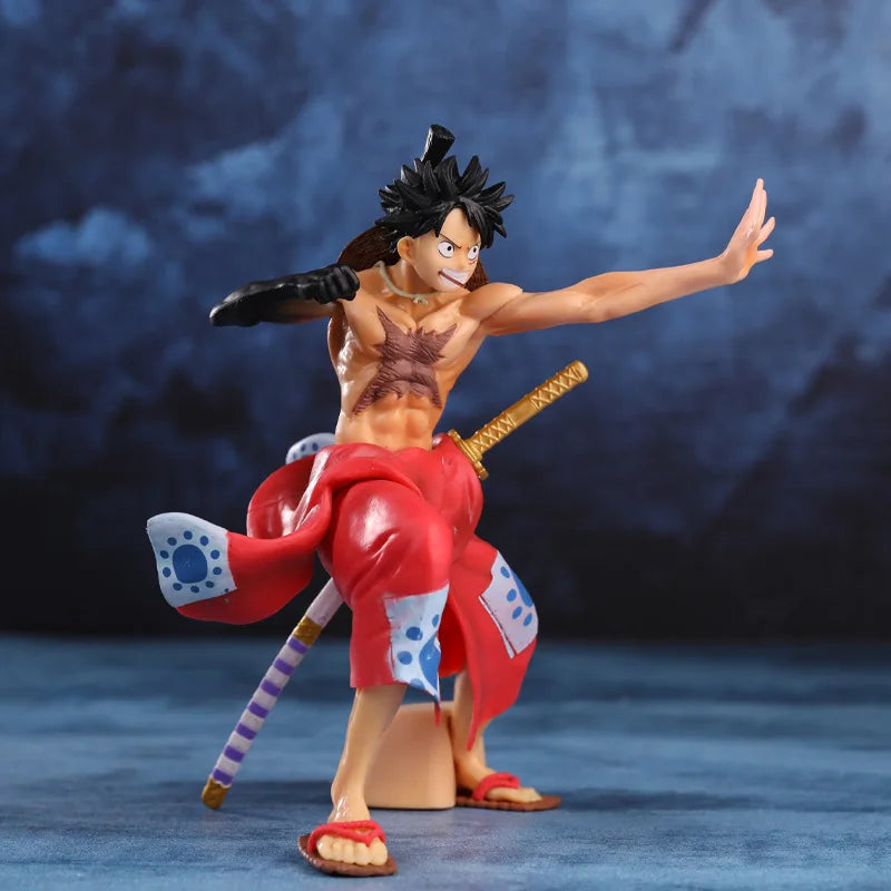 Original Bandai One Piece Monkey D Luffy Figurine Anime Merchandise 100% Genuine