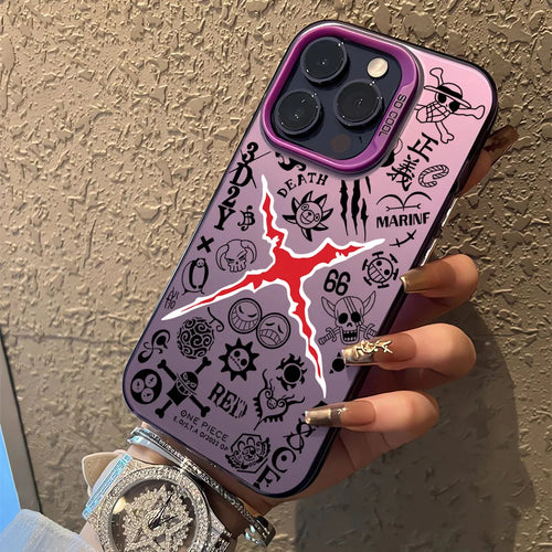 Anime Ones Pieces Luffys Phone Case for IPhone 17 17e 16e 16 15 14 13 12 11 Pro Max X XR Air Plus Anti Fall Matte Back Cover