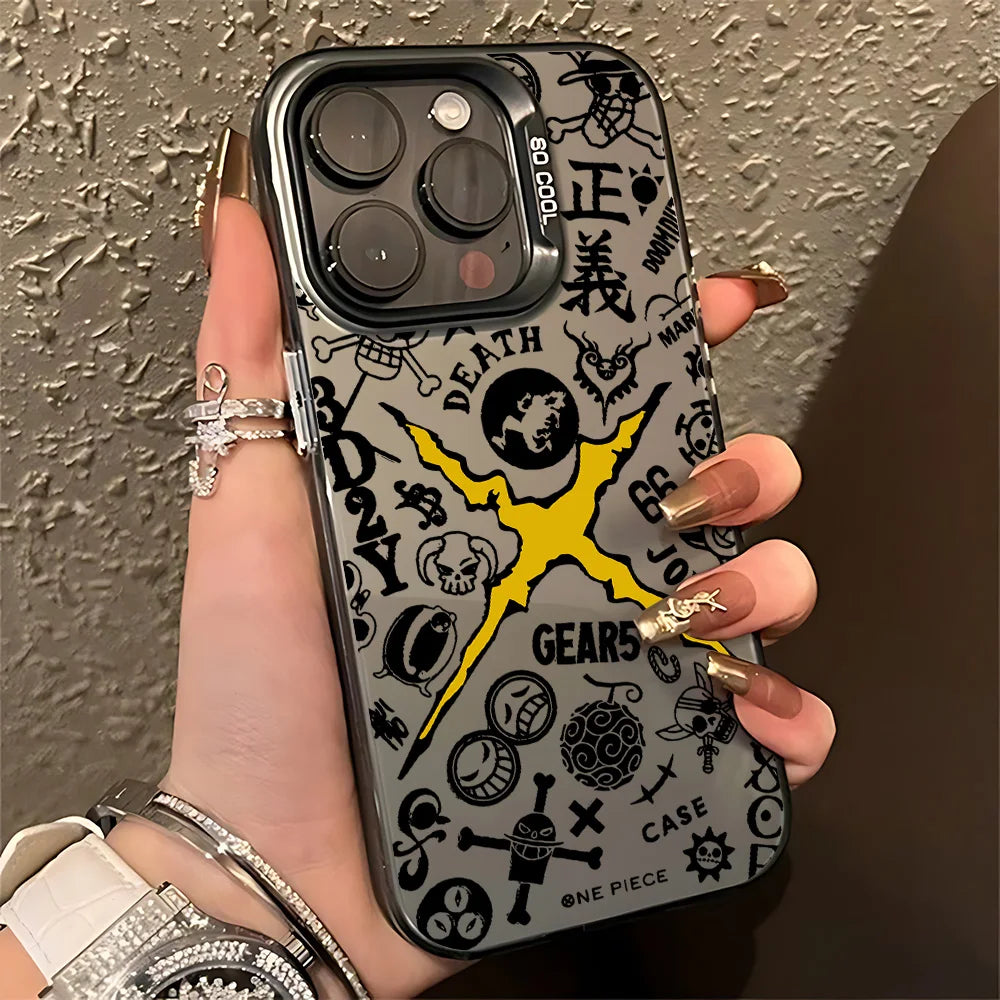 Anime Ones Pieces Cool Phone Case For iPhone 17 17e 16e 16 15 14 13 12 11 Pro Max X XR XSMAX Air Plus Anti Fall Matte Back Cover