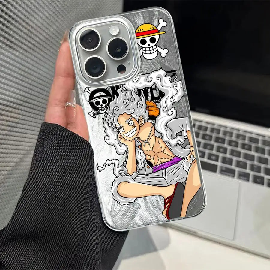Case for Apple iPhone 17 pro max 16 13 Pro 15 14 12 Air 11 14 Plus Phone Cover One Piece Luffy Cool