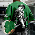 Sommer Y2K Anime One Piece Zoro Grafik T-Shirt Herren Damen Oversize Casual Kurzarm Tees Tops Streetwear Mode 2025 Unisex