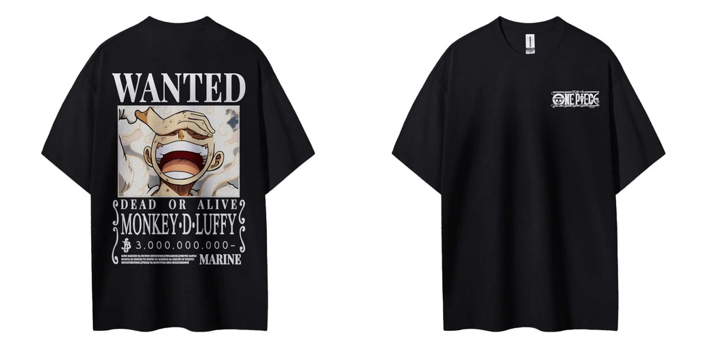 One Piece 2026 Neu Heiß Gesucht Monkey D Luffy Anime Print Herren T-Shirt Sommer Baumwolle Casual Top Streetwear Mode