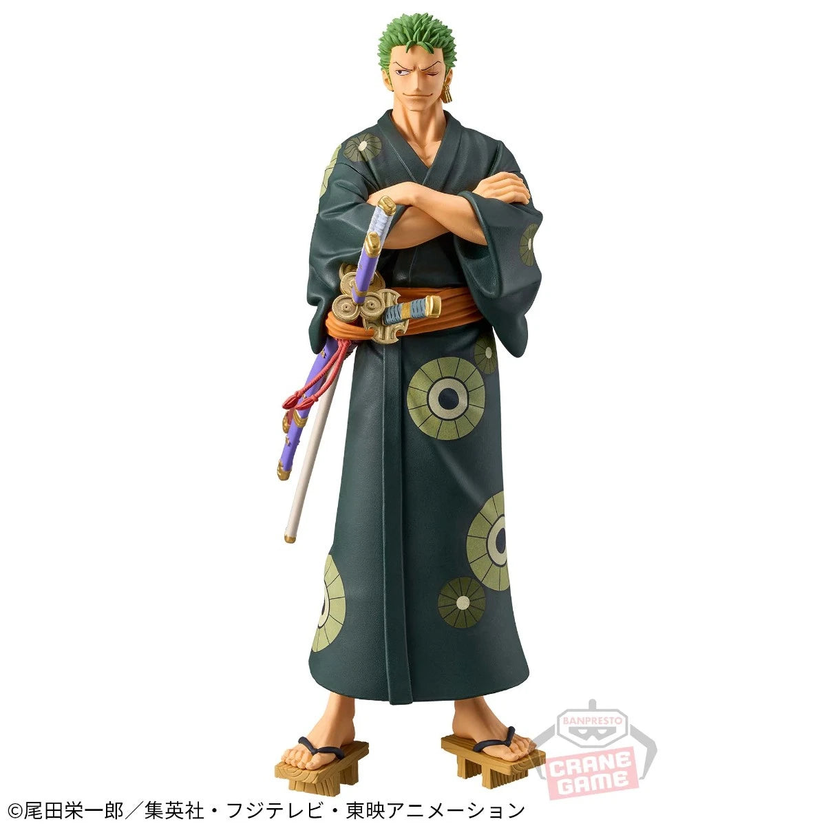 Bandai Original Banpresto One Piece DXF Yukata Luffy Zoro Sanji Anime Japonés PVC Figura de Acción Modelo Coleccionable Juguetes Adorno