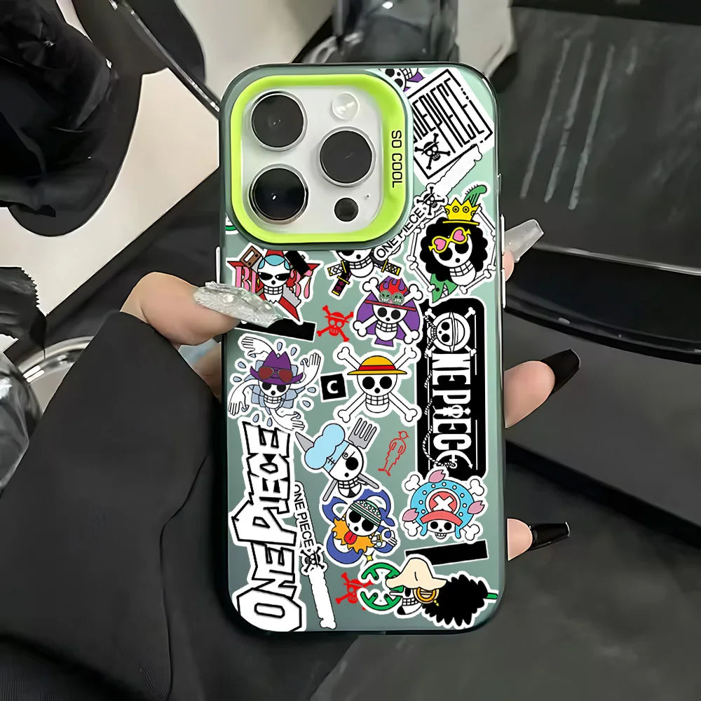 Anime Ones Pieces Cool Phone Case For iPhone 17 17e 16e 16 15 14 13 12 11 Pro Max X XR XSMAX Air Plus Anti Fall Matte Back Cover