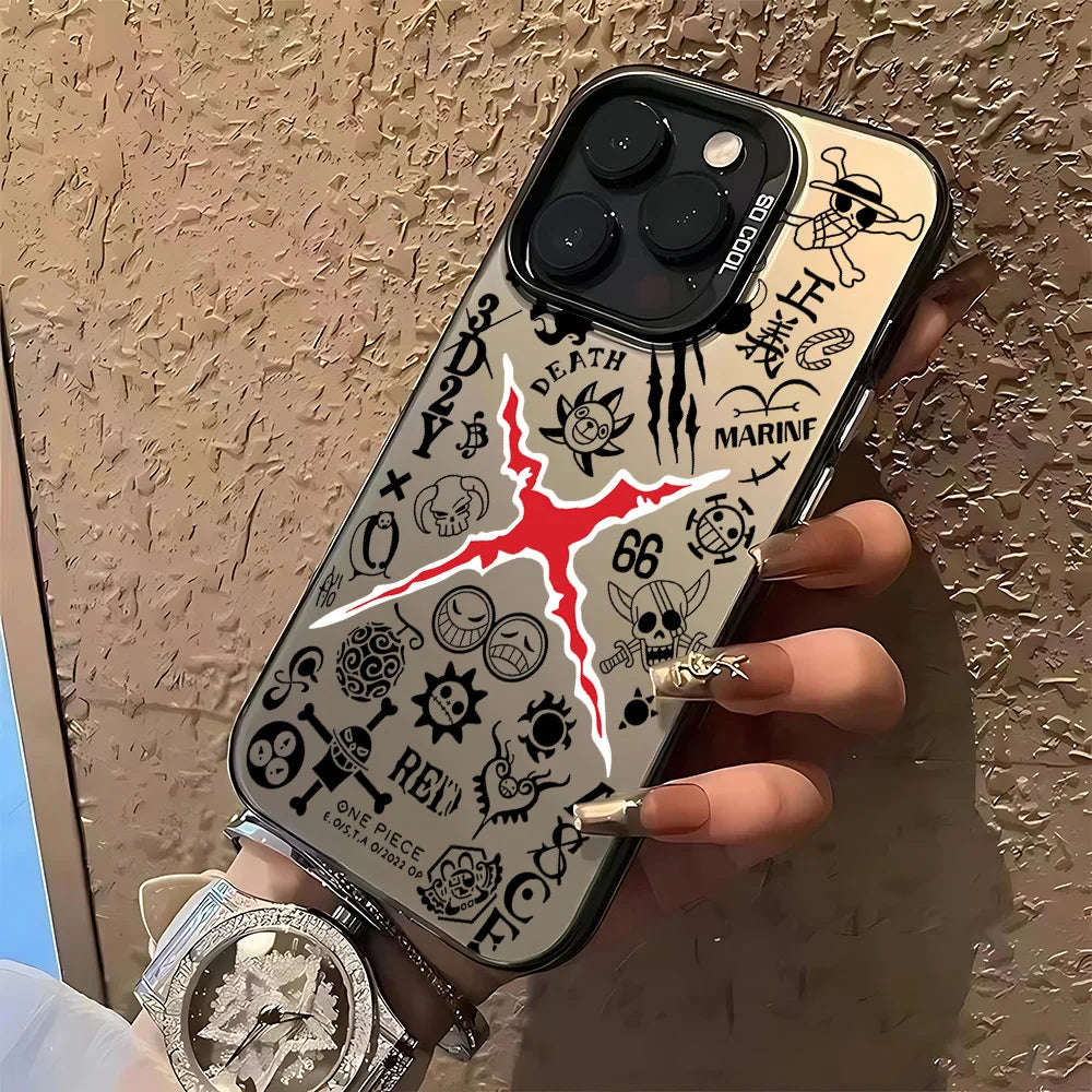 Anime Ones Pieces Luffys Phone Case for IPhone 17 17e 16e 16 15 14 13 12 11 Pro Max X XR Air Plus Anti Fall Matte Back Cover
