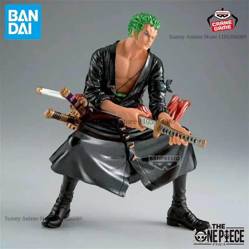 Bandai Original Banpresto ONE PIECE ZORO KING OF ARTIST RORONOA Actionfiguren Anime Figuren Ct Toys Spielzeug Geschenk Modell Auf Lager