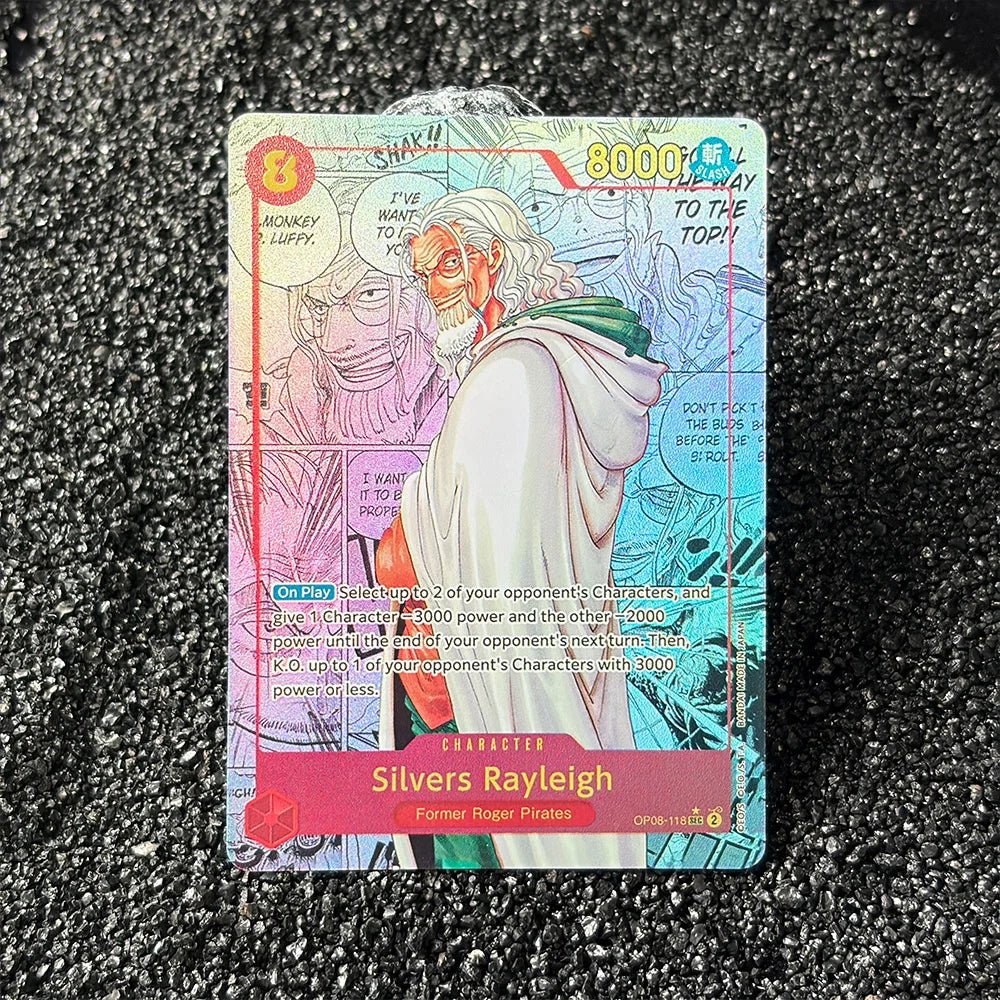 DIY Proxy OPCG Karte Einzelkarte Englisch Luffy Shanks Law Anime Spiel Kartensammlung Hochwertige Replika Karte Geschenk Sammelkarte