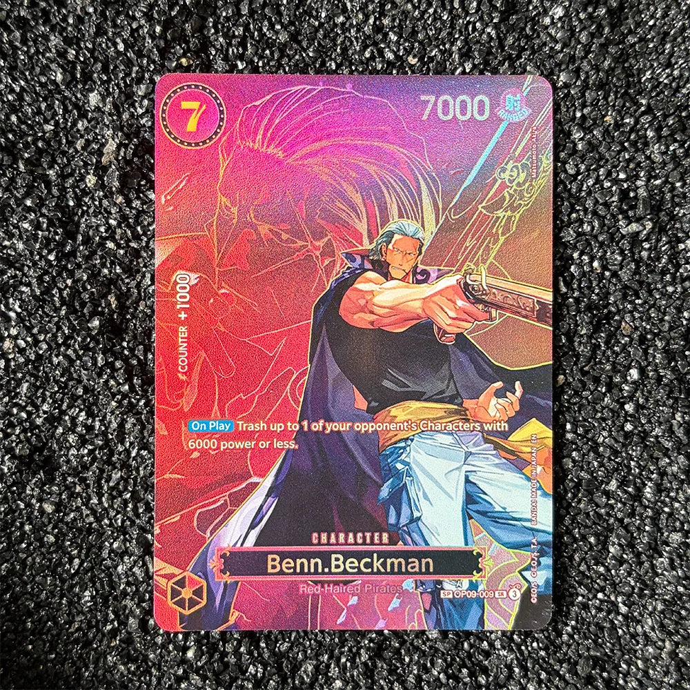 DIY Proxy OPCG Karte Einzelkarte Englisch Luffy Shanks Law Anime Spiel Kartensammlung Hochwertige Replika Karte Geschenk Sammelkarte