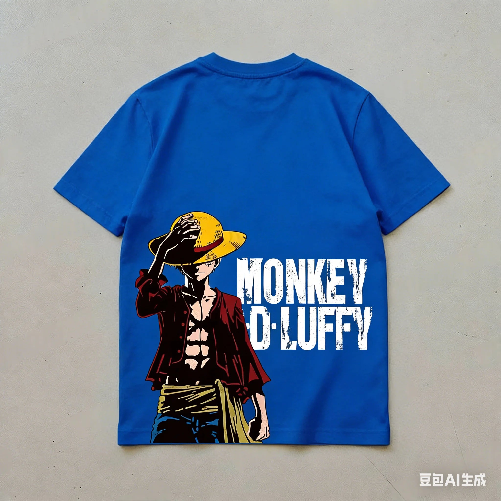 One Piece T-shirt Monkey D. Luffy Summer Japanese Anime Boys and Children Short Sleeve Casual Fashion Printed Top T-shirt