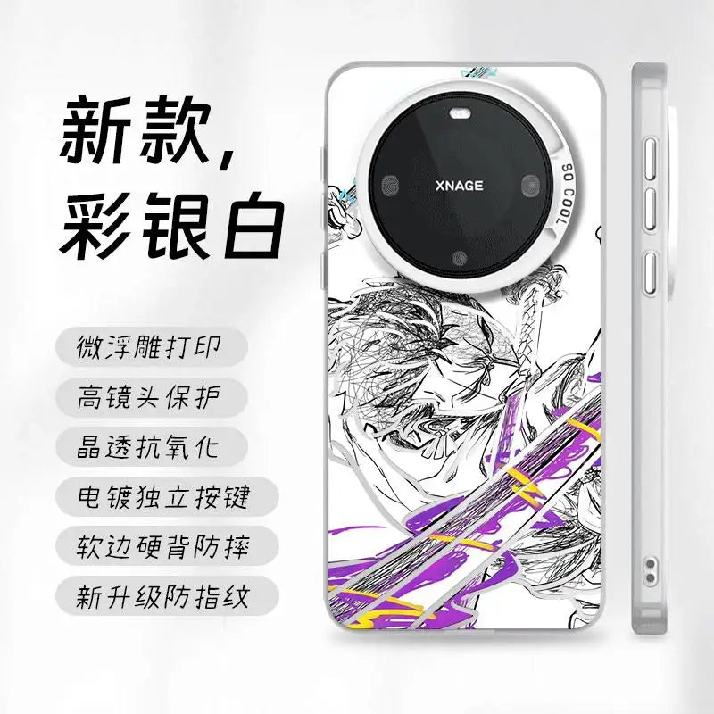 3D One Piece Roronoa Zoro Phone Case for iPhone 17 16 15 14 13 12 11 Pro Max Plus Air mini Demon Knife Anime Back Cover
