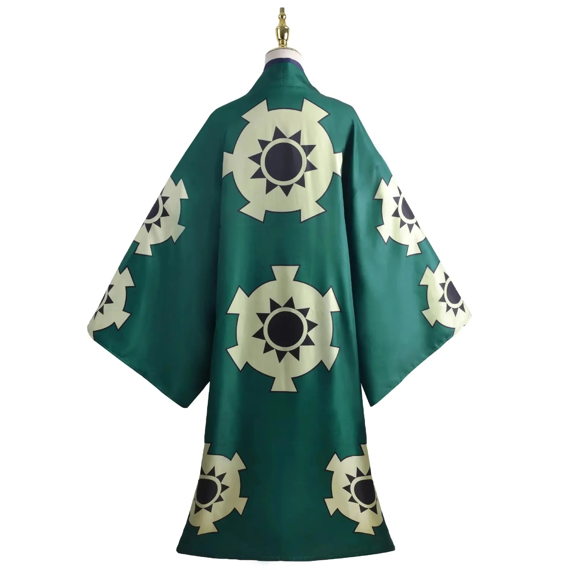 Kimono verde de Roronoa Zoro, disfraz de anime para cosplay, uniforme para Halloween, traje de adulto, forro, peluca, abrigo, faja, disfraz de Halloween